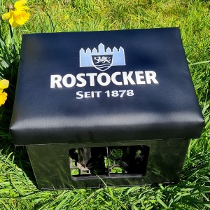 Bierkisten Sitzkissen - Rostocker