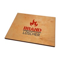 Bierkistensitz Holz - Brandlöscher
